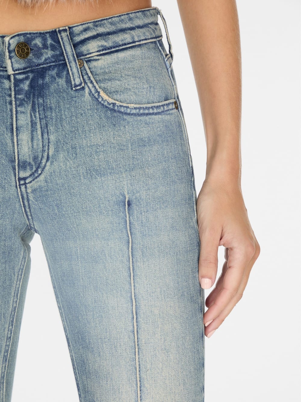 flare denim pant - Guess