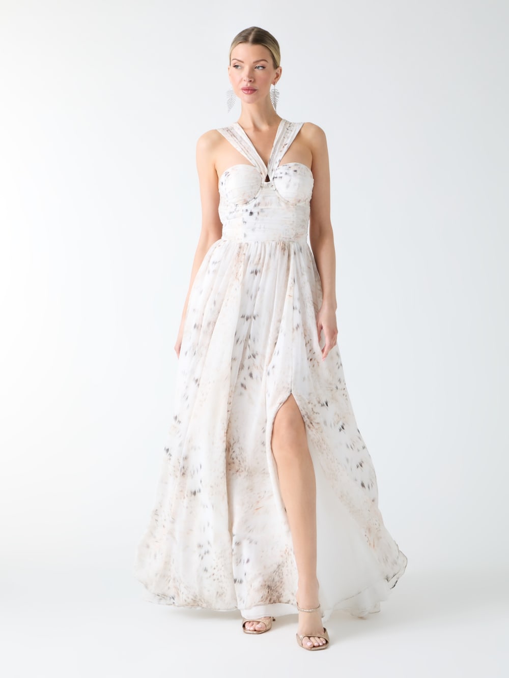 Eco Verity Bustier Maxi Dress - Guess