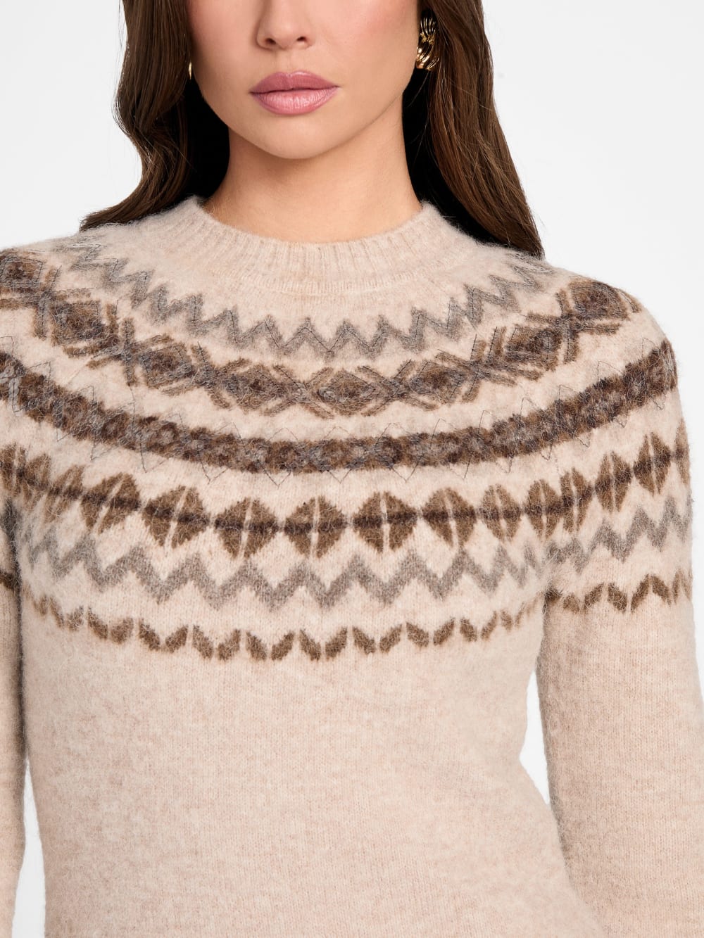 Akilah Jacquard Sweater Dress - Guess