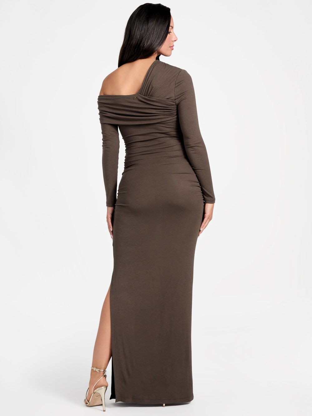 Eco Astrid Off-Shoulder Draped Dress - Guess