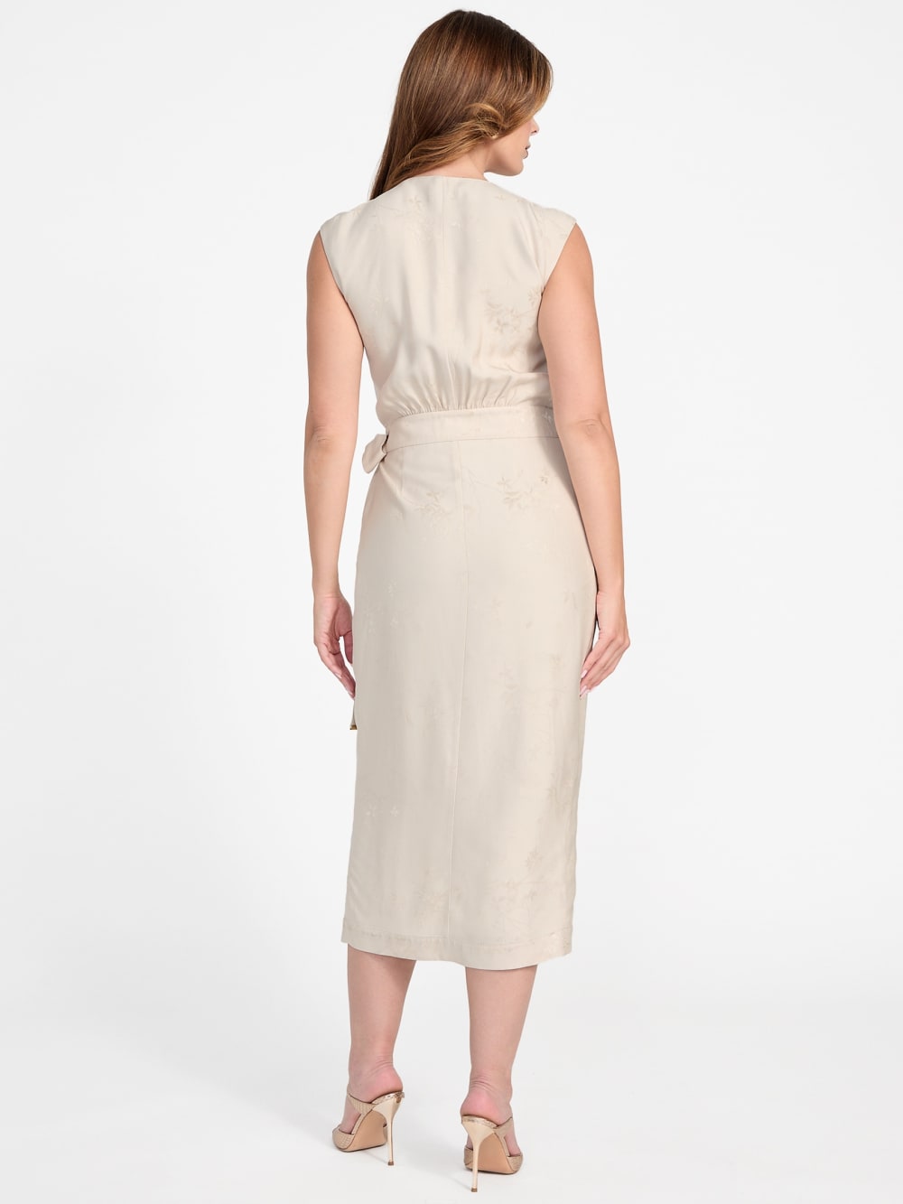 Whitney Floral Wrap Dress - Guess