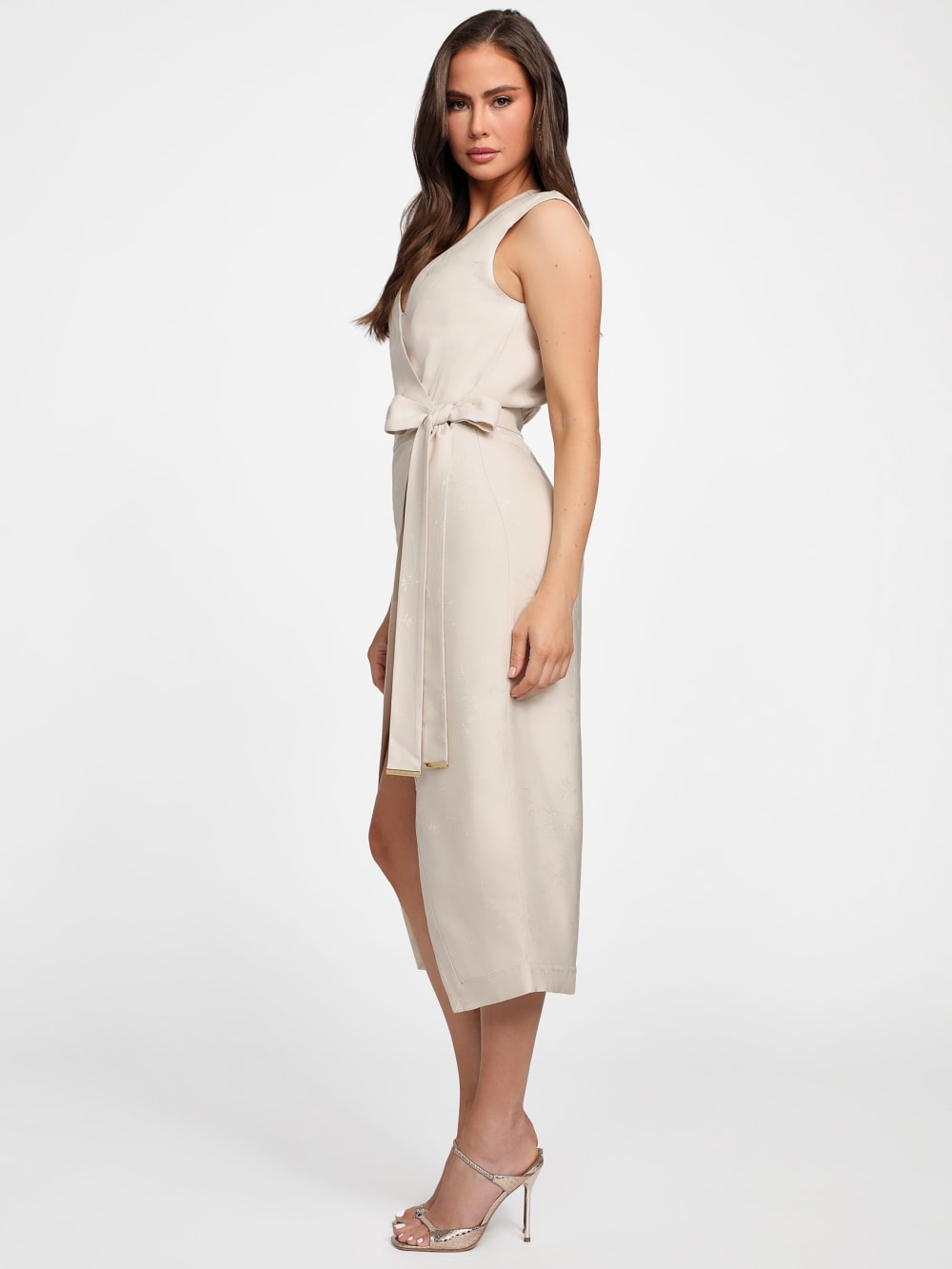 Whitney Floral Wrap Dress - Guess
