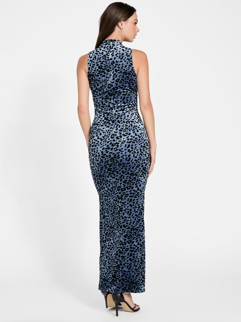 Animalier long dress - Guess