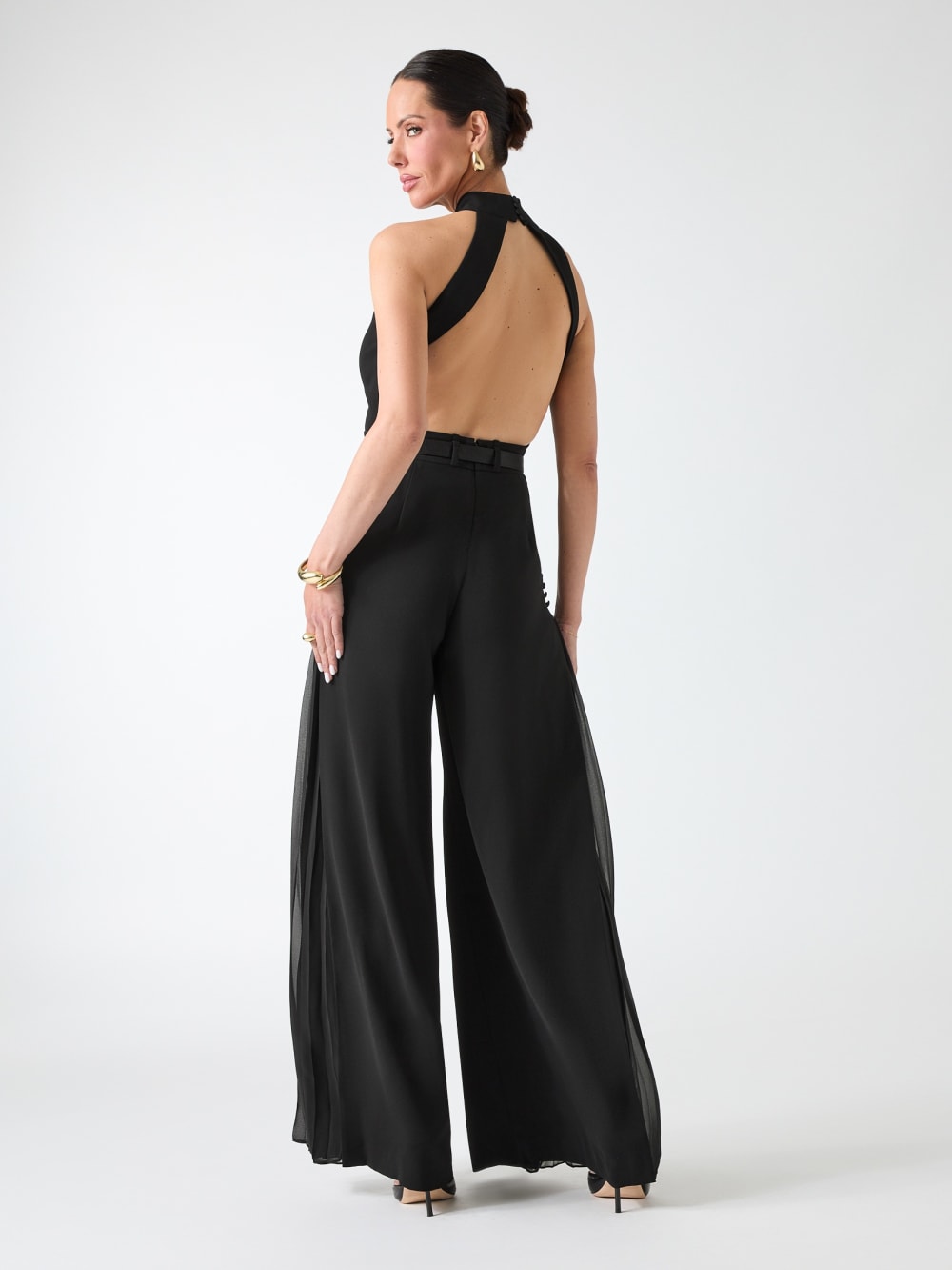 Saffie Halter Jumpsuit - Guess
