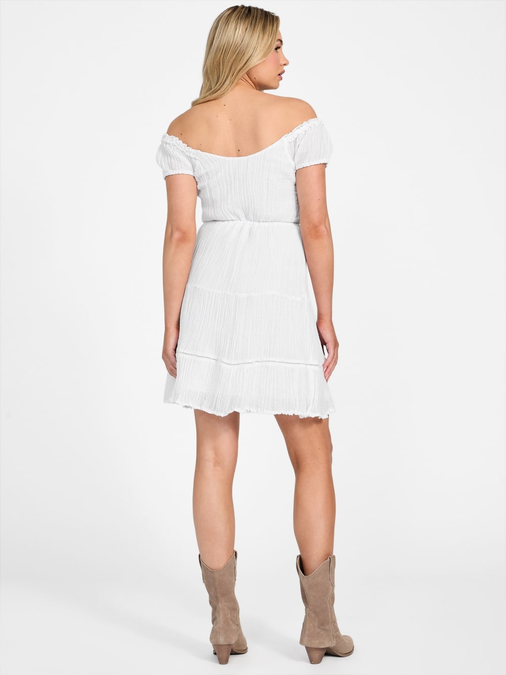 Eco Ciel Gauze Dress - Guess