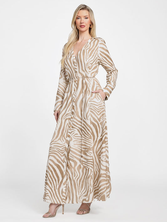 Eco Giselle Printed Maxi Dress - Guess