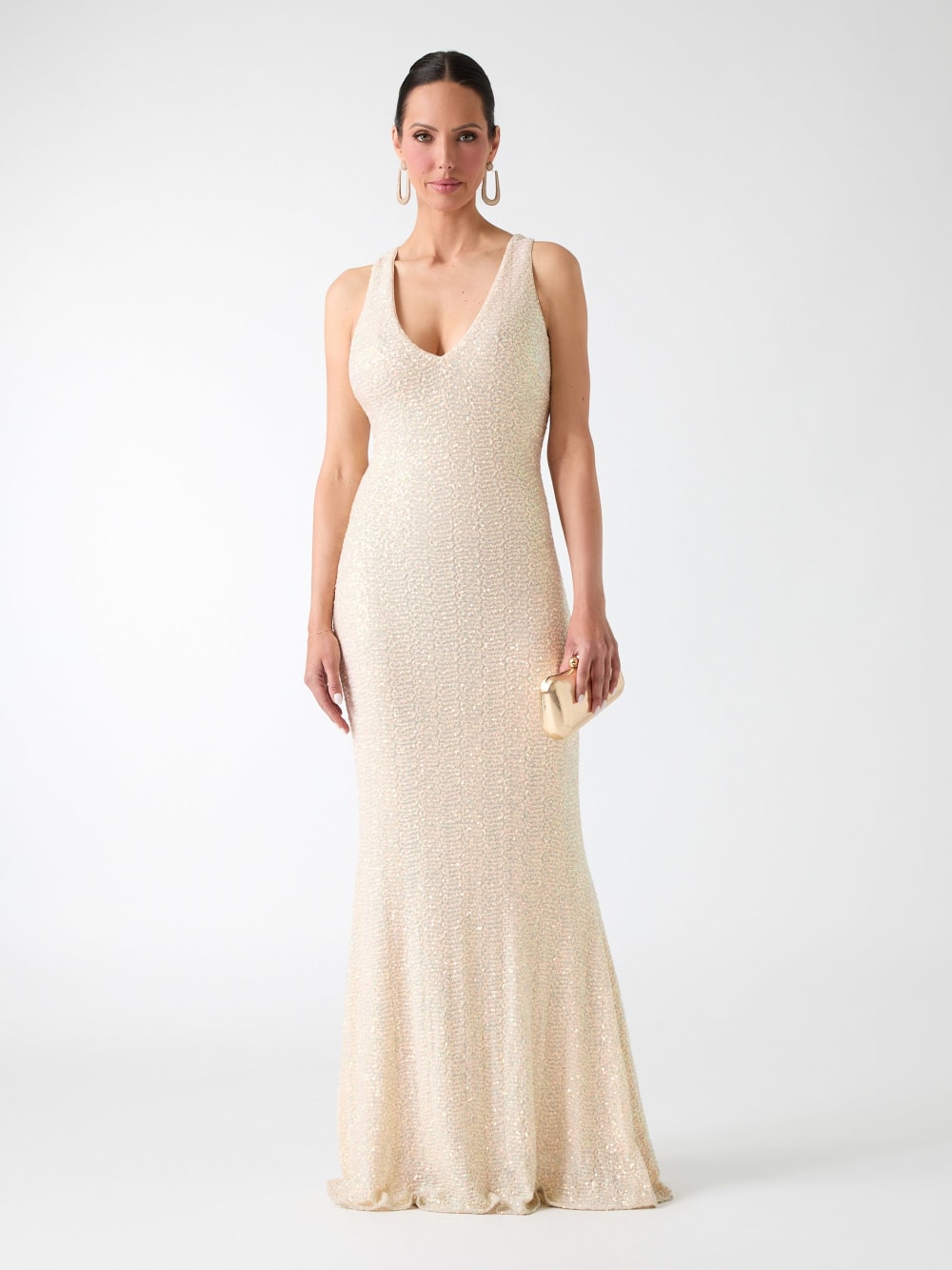 Meldon Sequins Maxi Gown - Guess