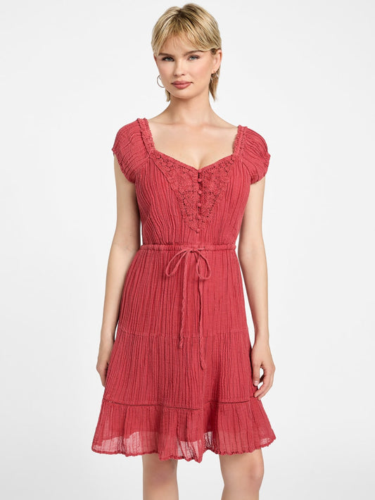 Eco Ciel Gauze Dress - Guess