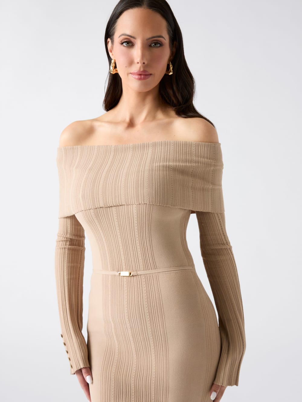 Giada Off-Shoulder Dress - Guess