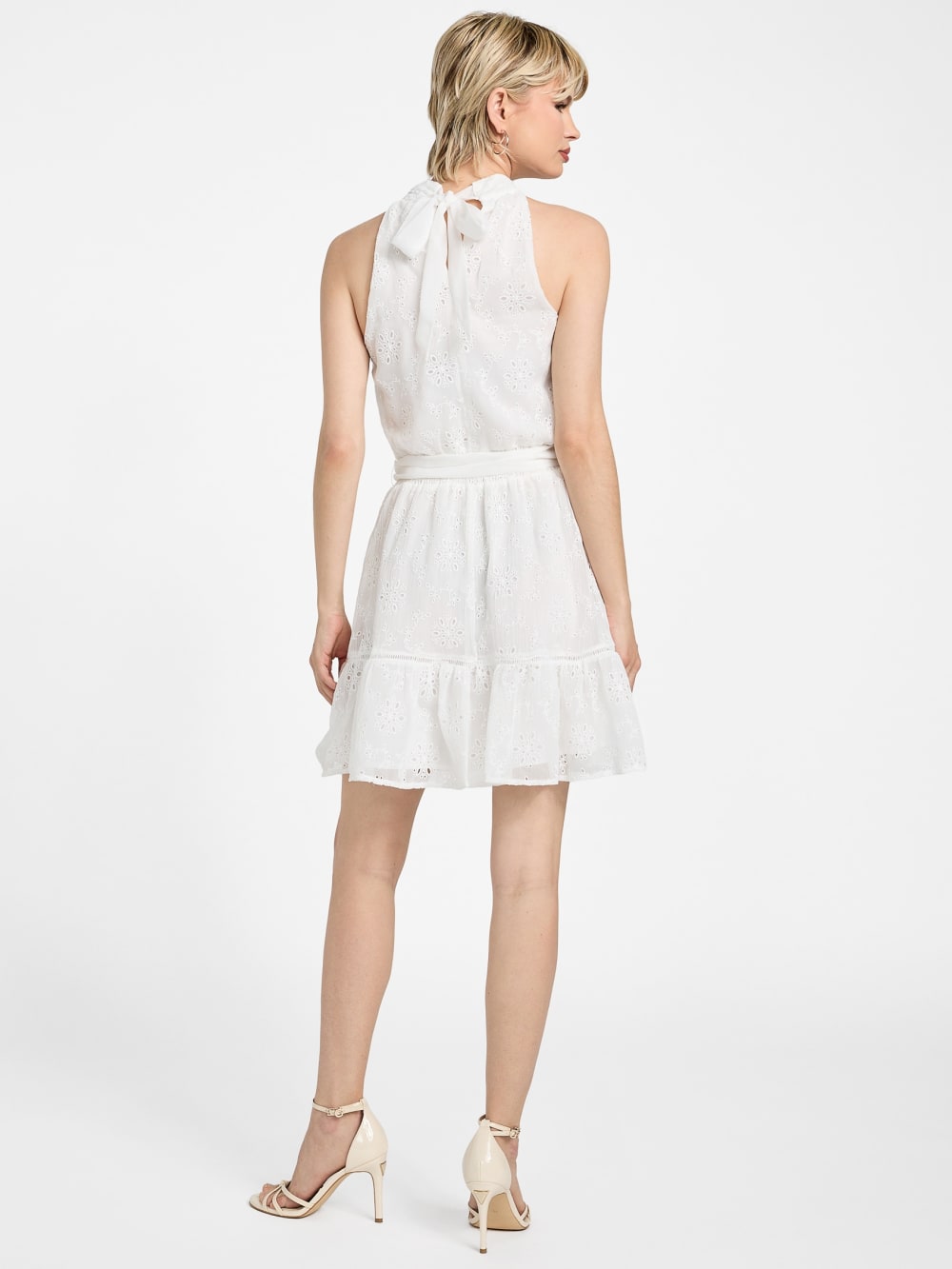Danielle Halter Chiffon Dress - Guess