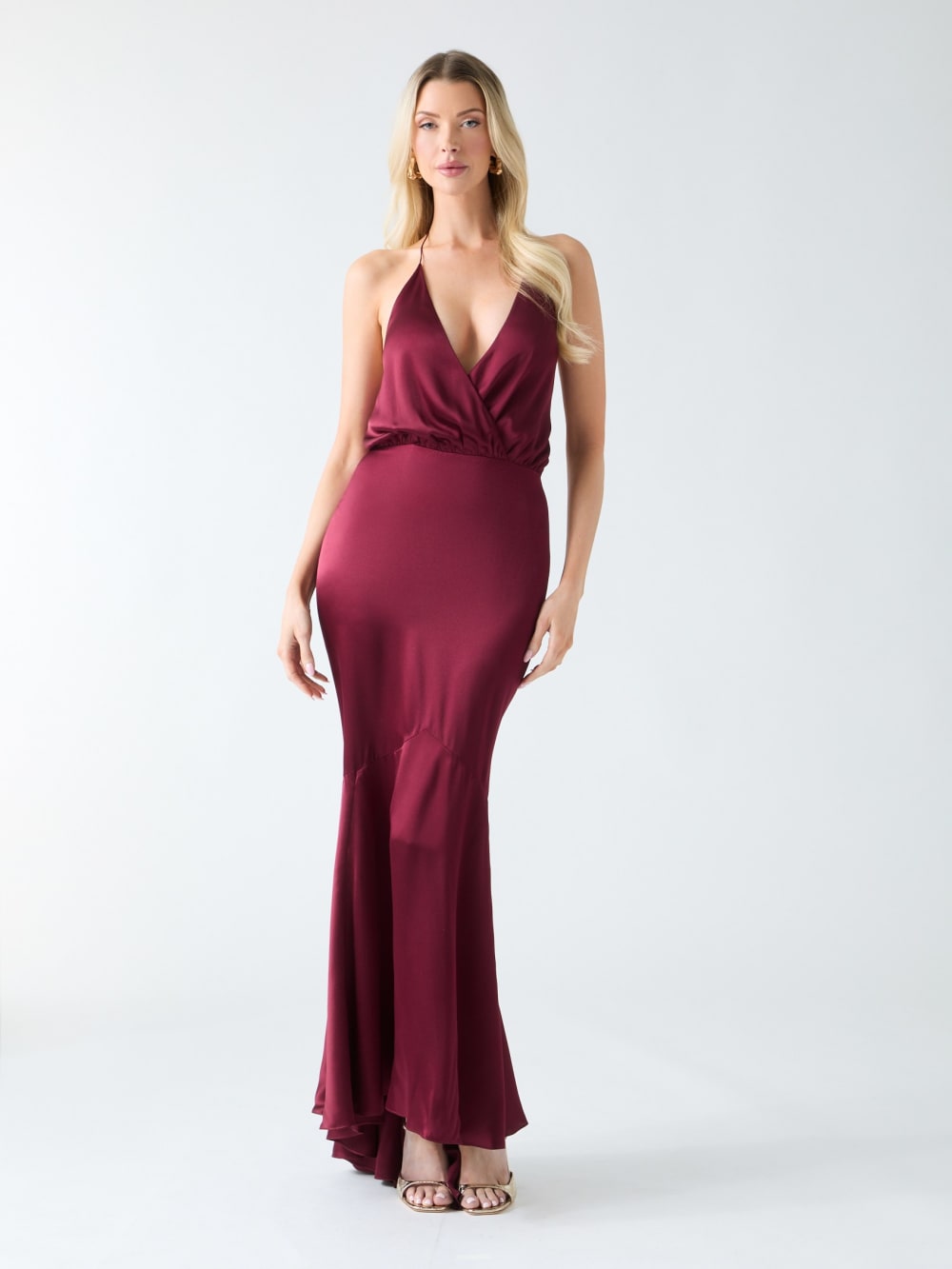 Ishani Silk Gown - Guess