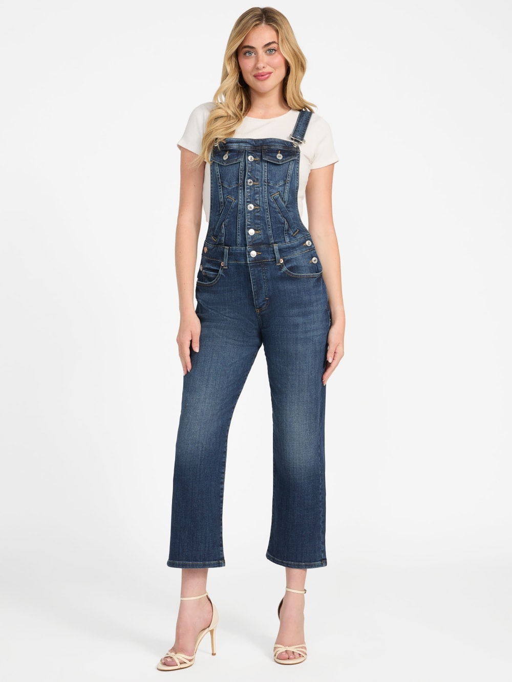 Leisure Denim Overall Jumpsuit - Guess