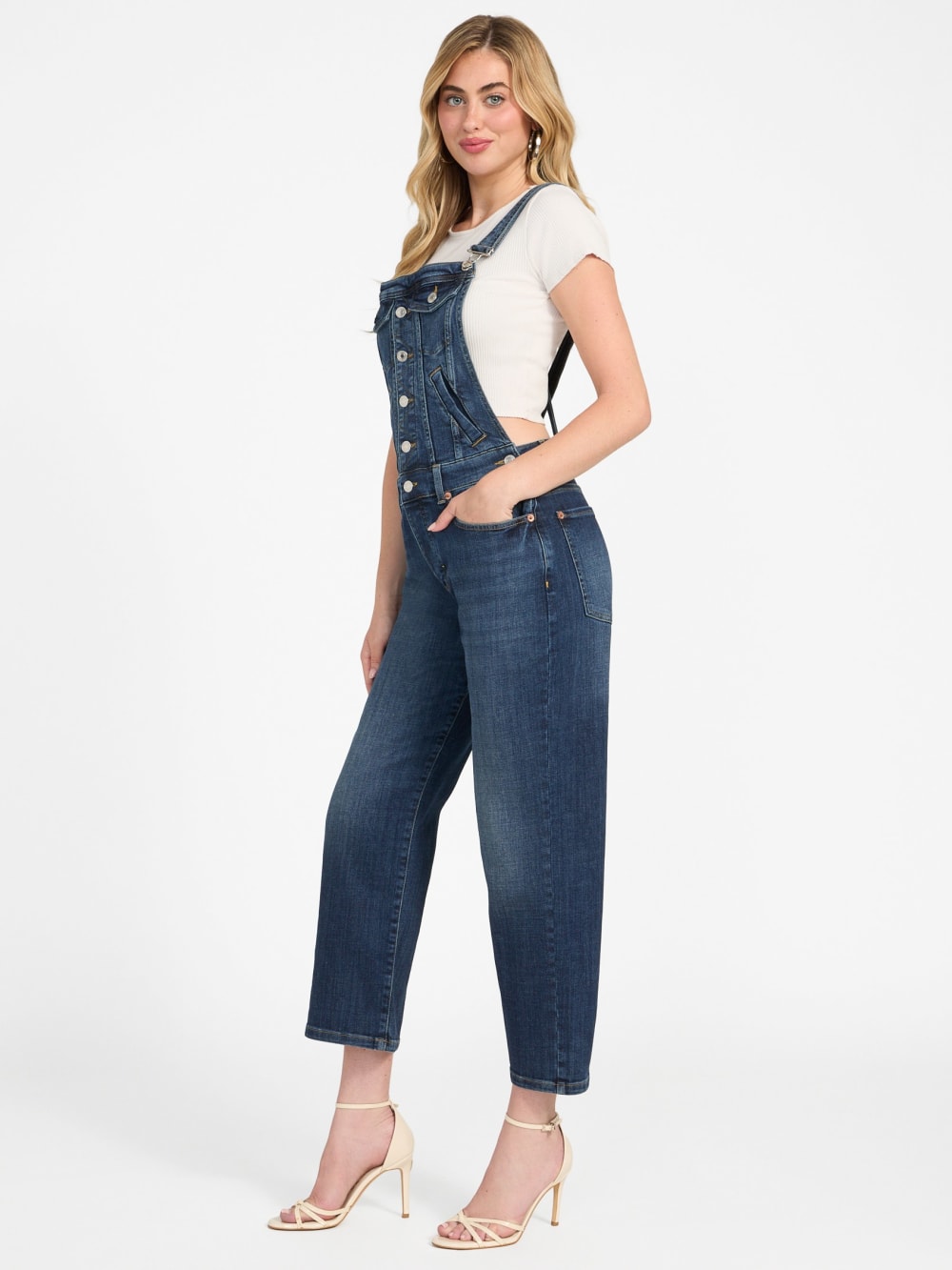 Leisure Denim Overall Jumpsuit - Guess