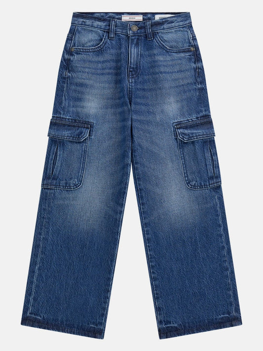 Oversized Cargo Jeans (7-16) - Guess