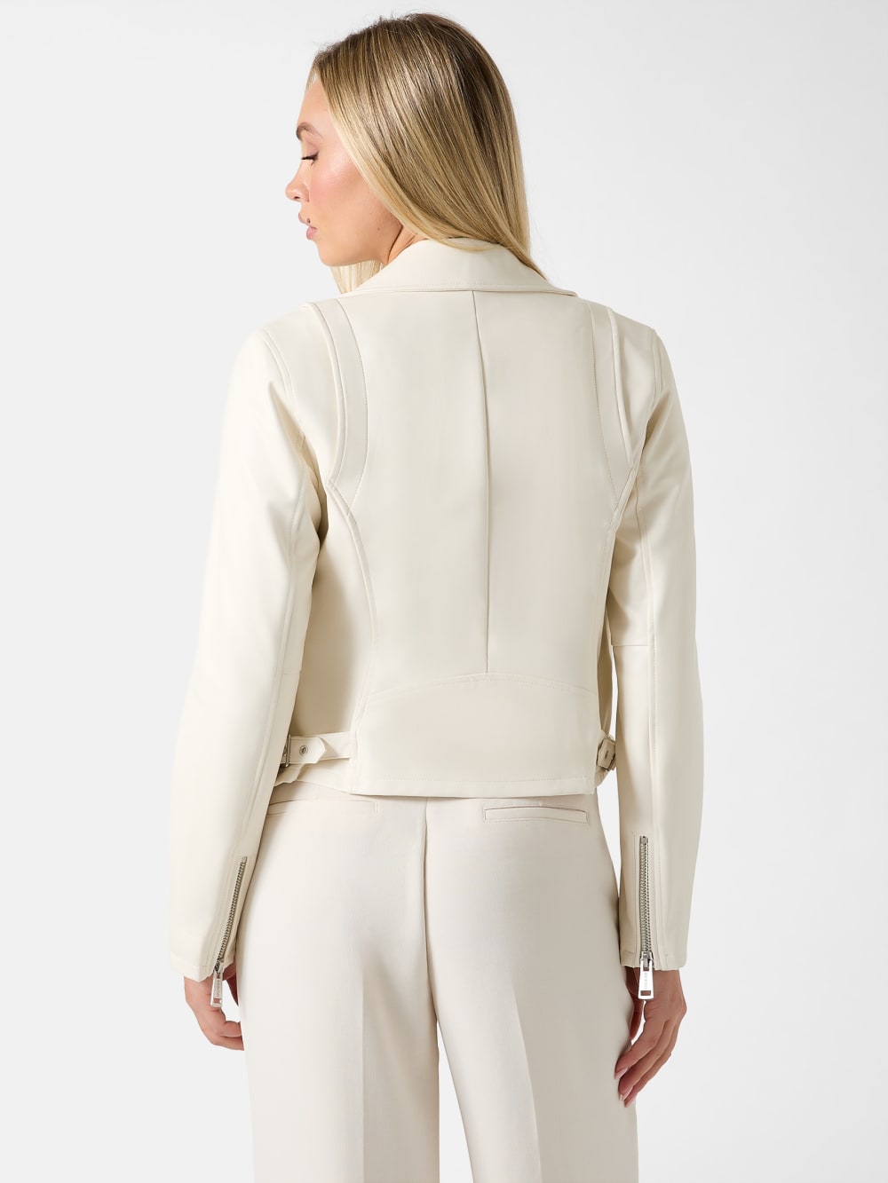 Miko Faux-Leather Moto Jacket - Guess
