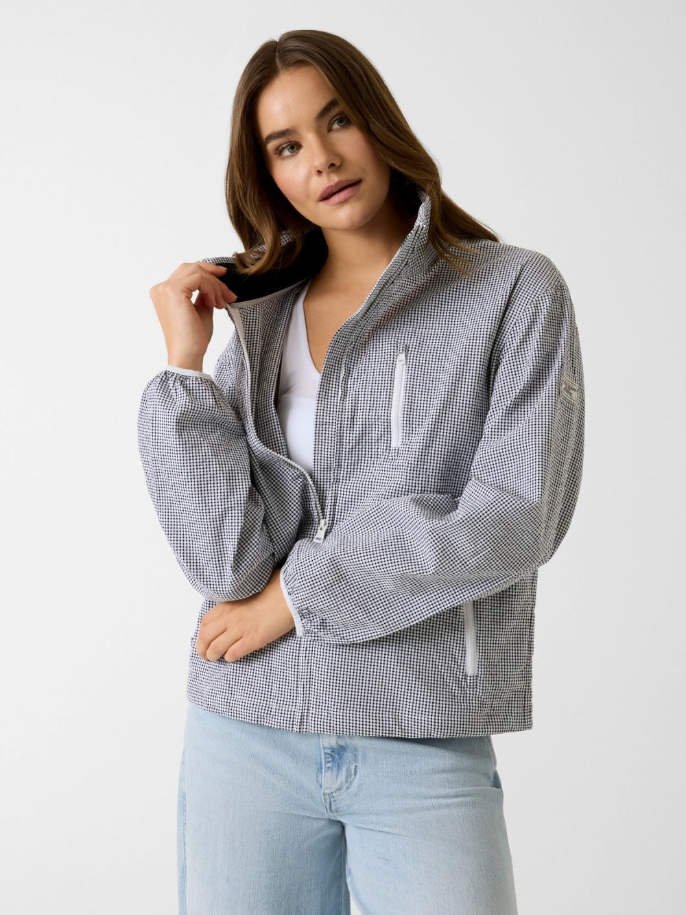 Checked windbreaker - Guess