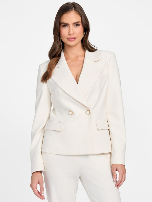 Eco Lia Double-Breasted Blazer - Guess