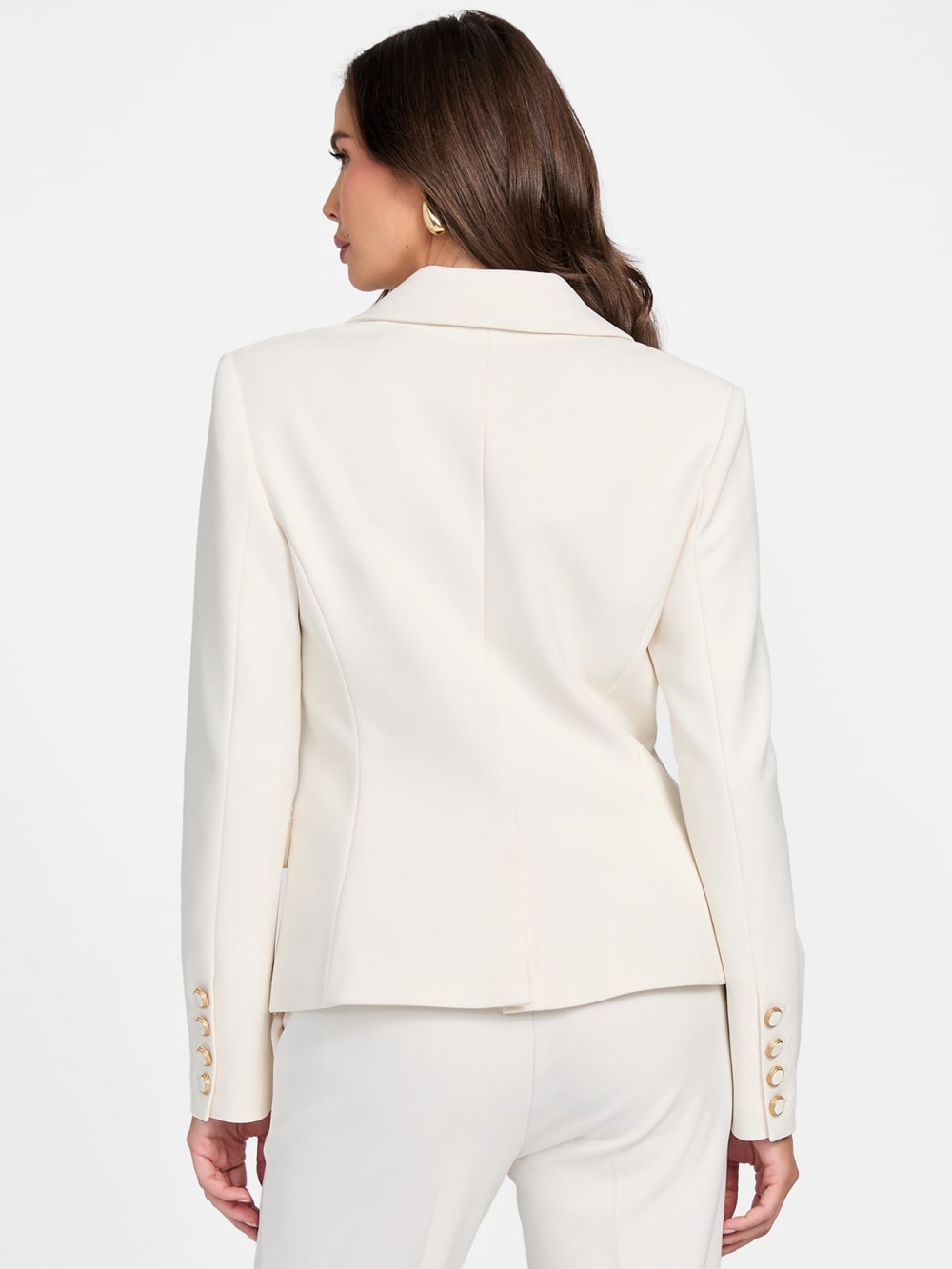Eco Lia Double-Breasted Blazer - Guess