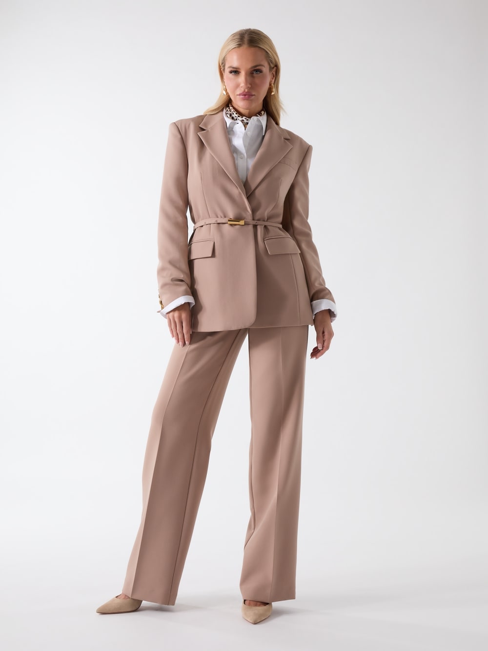 Dalia Single-Breasted Blazer - Guess