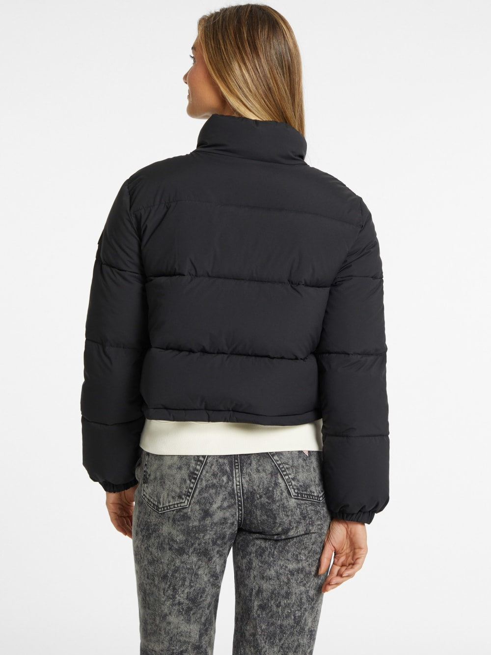 Crop Puffer Jacket - Guess