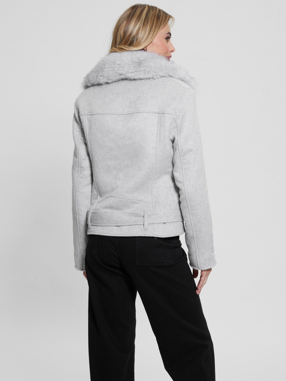 Eco Nancy Wool-Blend Jacket - Guess