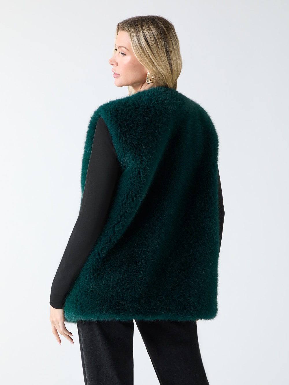 Chloe Faux-Fur Vest - Guess