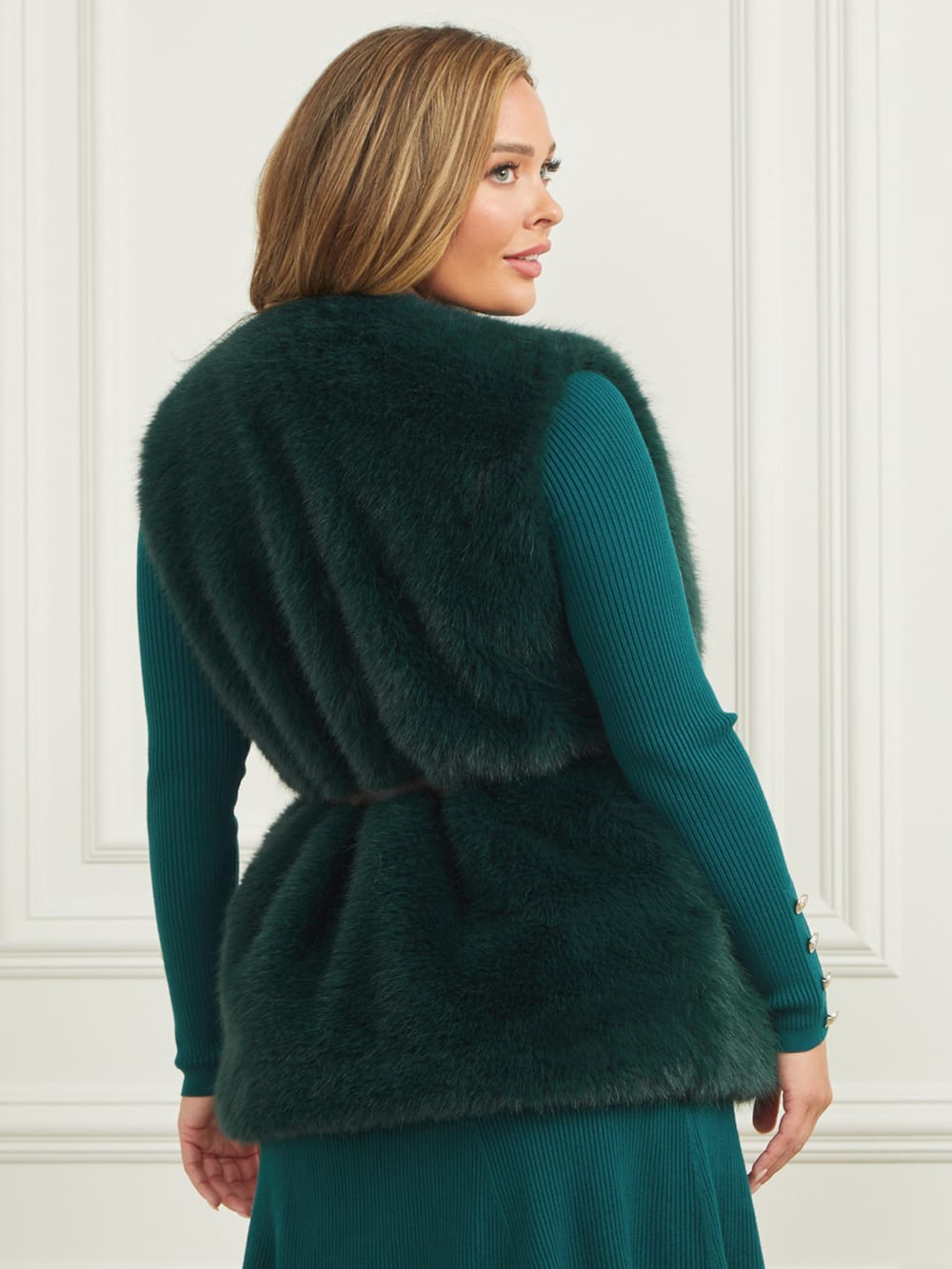 Chloe Faux-Fur Vest - Guess