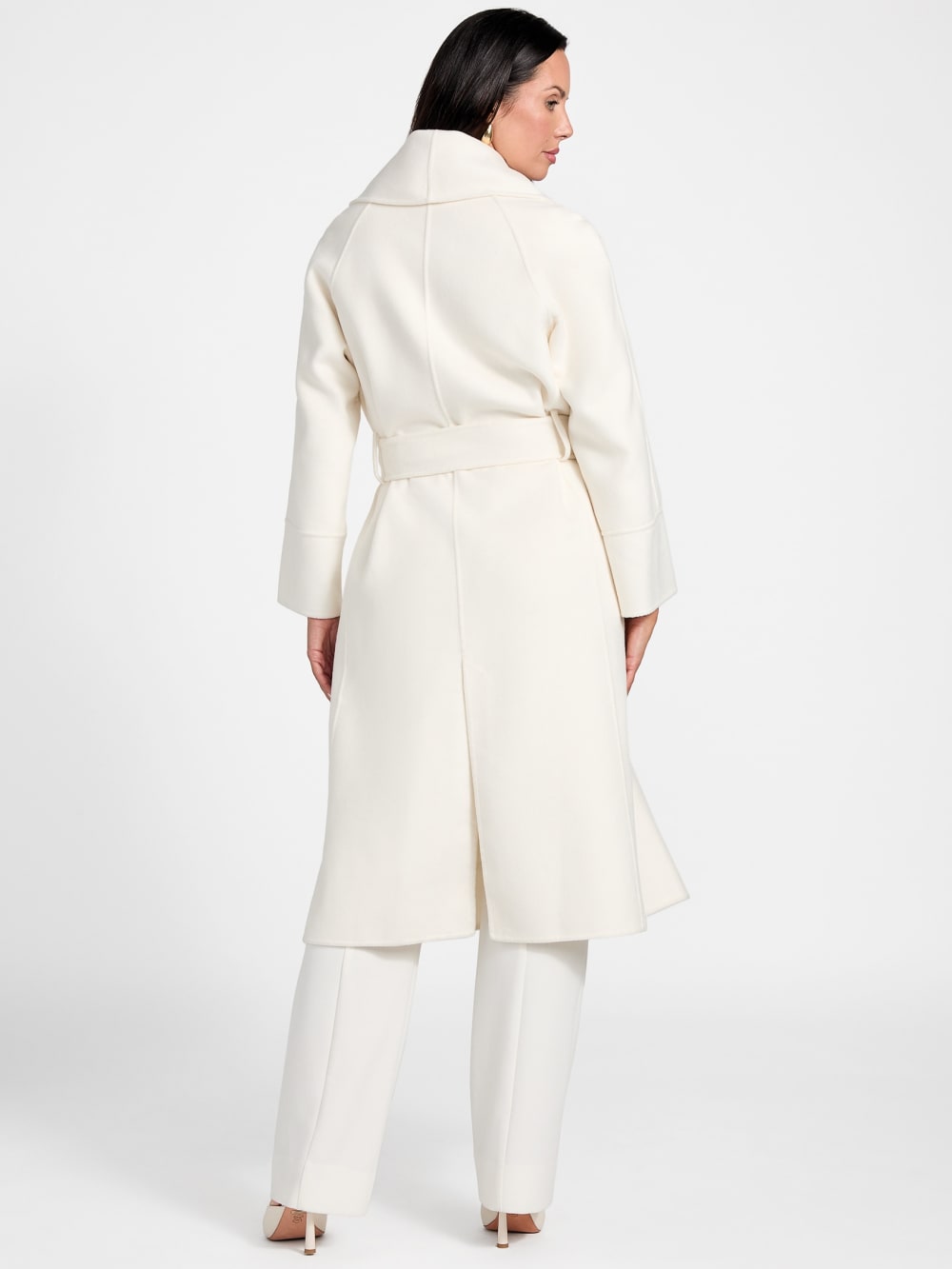 Keera Wool-Blend Coat - Guess