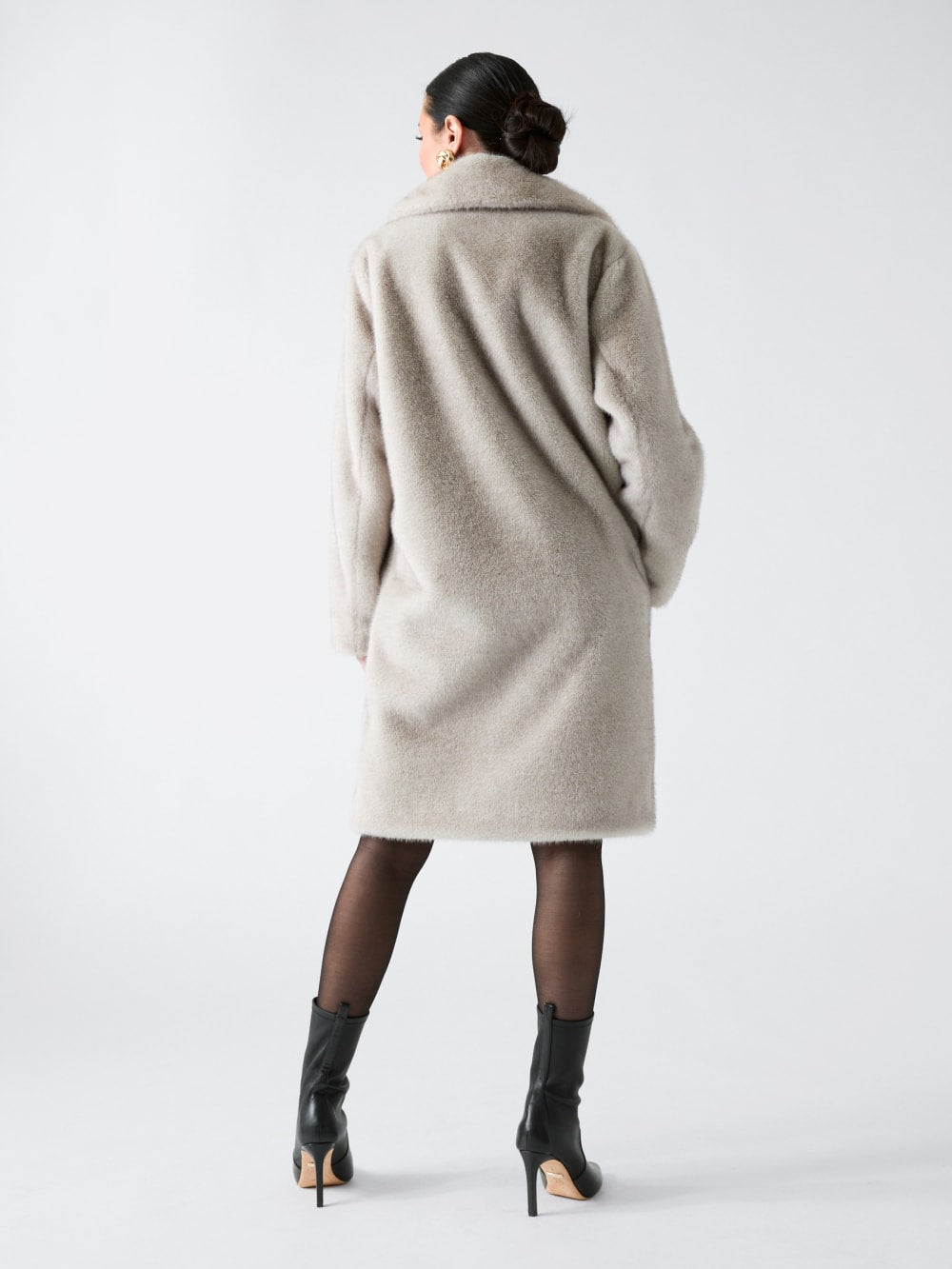 Bianca Faux-Fur Coat - Guess