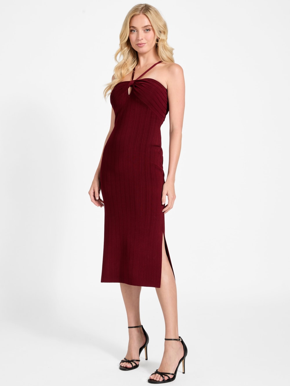 Sofie Keyhole Sweater Dress - Guess