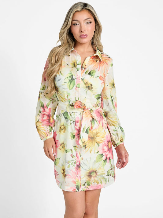 Faith Buttoned Dress - Guess