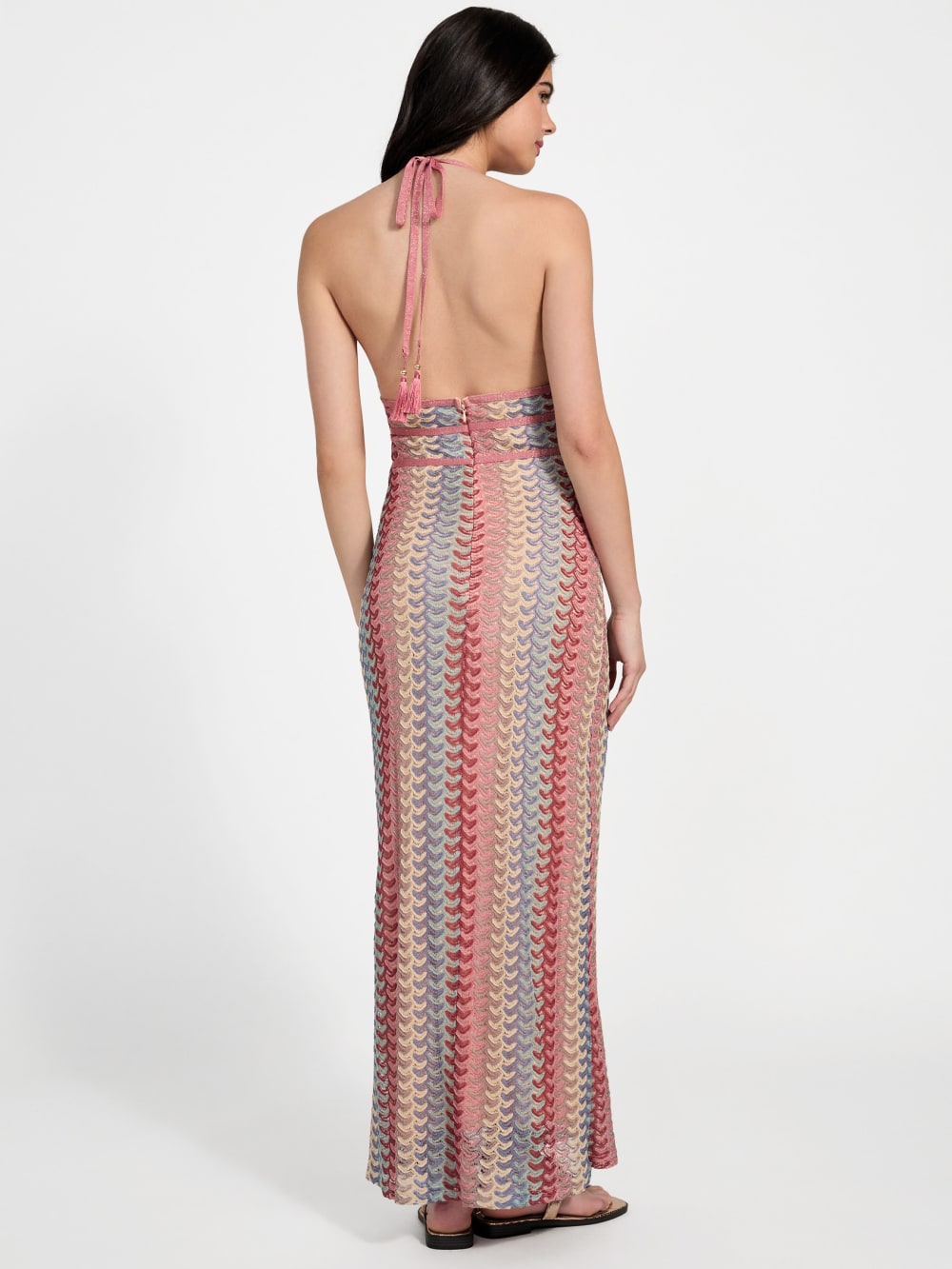 Fearne Striped Maxi Dress - Guess