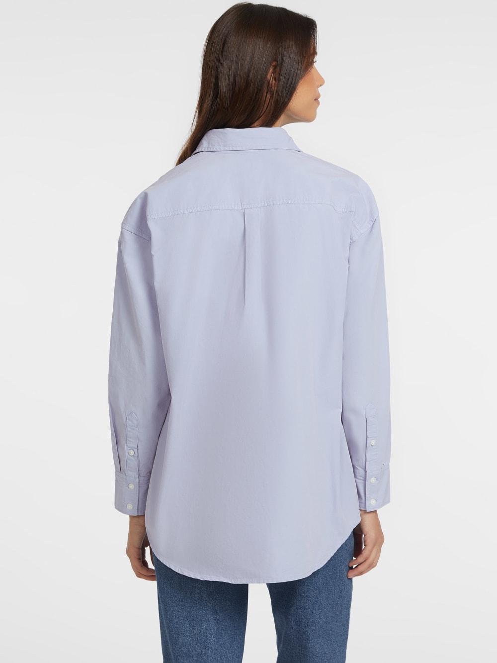 Oversized Long-Sleeve Pocket Shirt - Guess