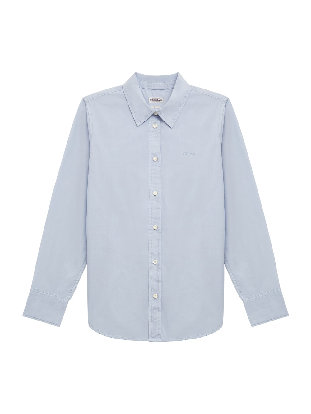 Oversized Long-Sleeve Pocket Shirt - Guess