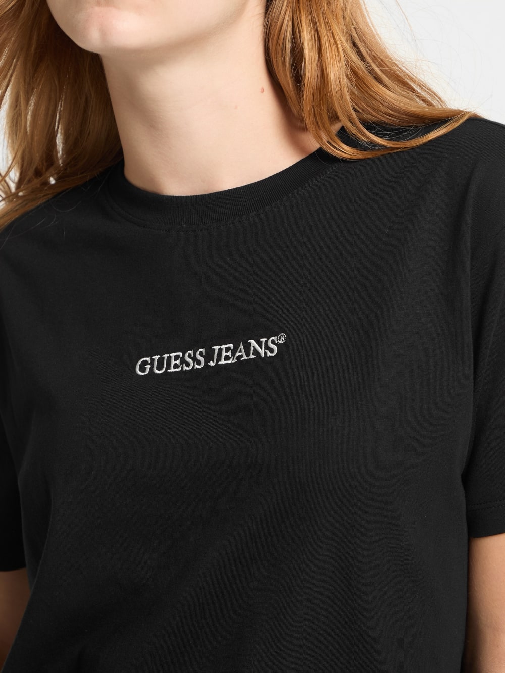 Crewneck Logo Tee - Guess