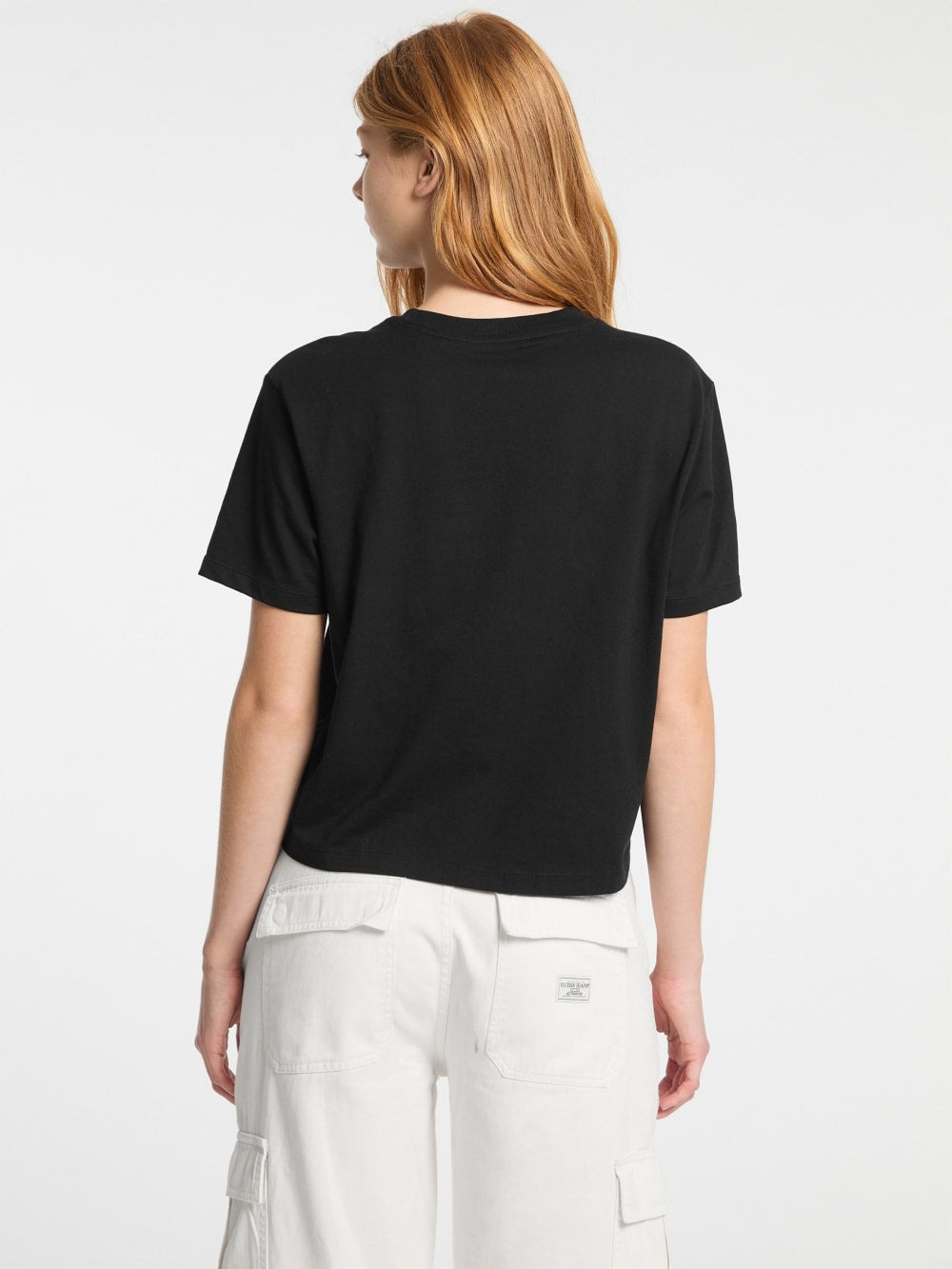 Crewneck Logo Tee - Guess