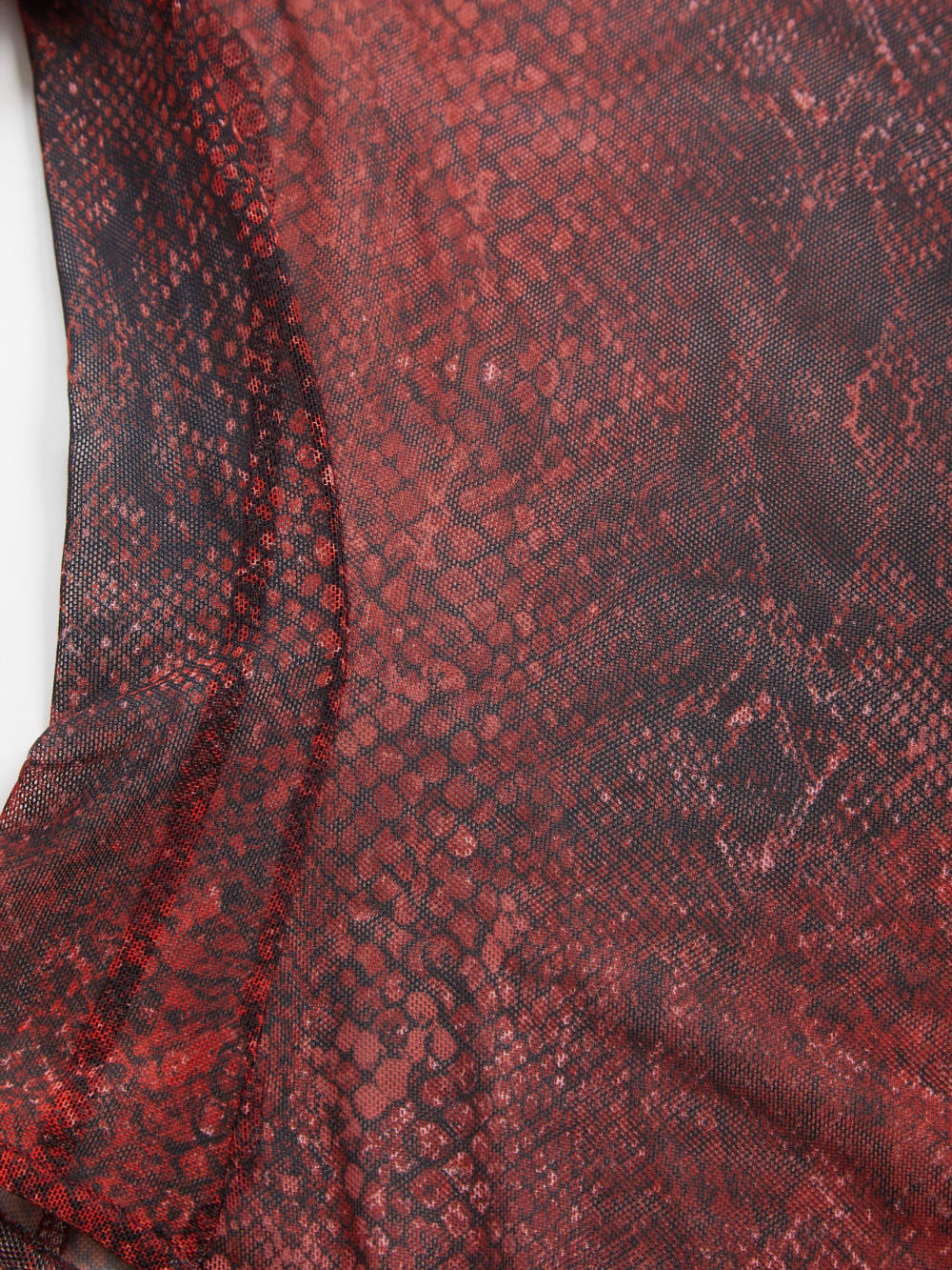 printed mesh bodysuit - Guess