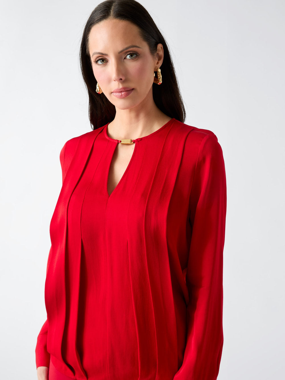 Anita Keyhole Blouse - Guess