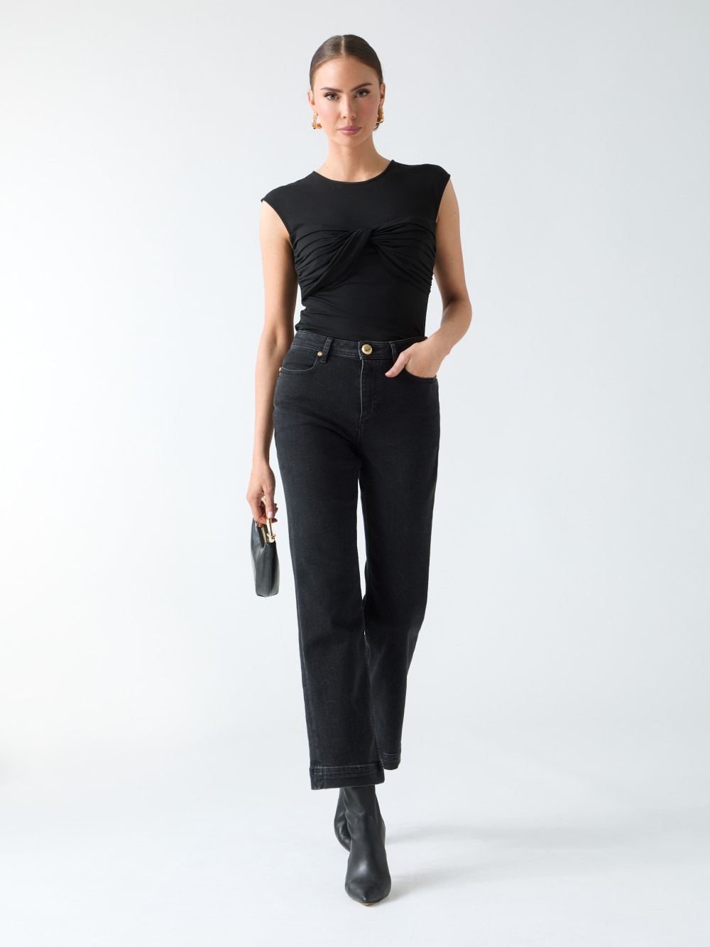 Eco Amelia Twist-Front Top - Guess