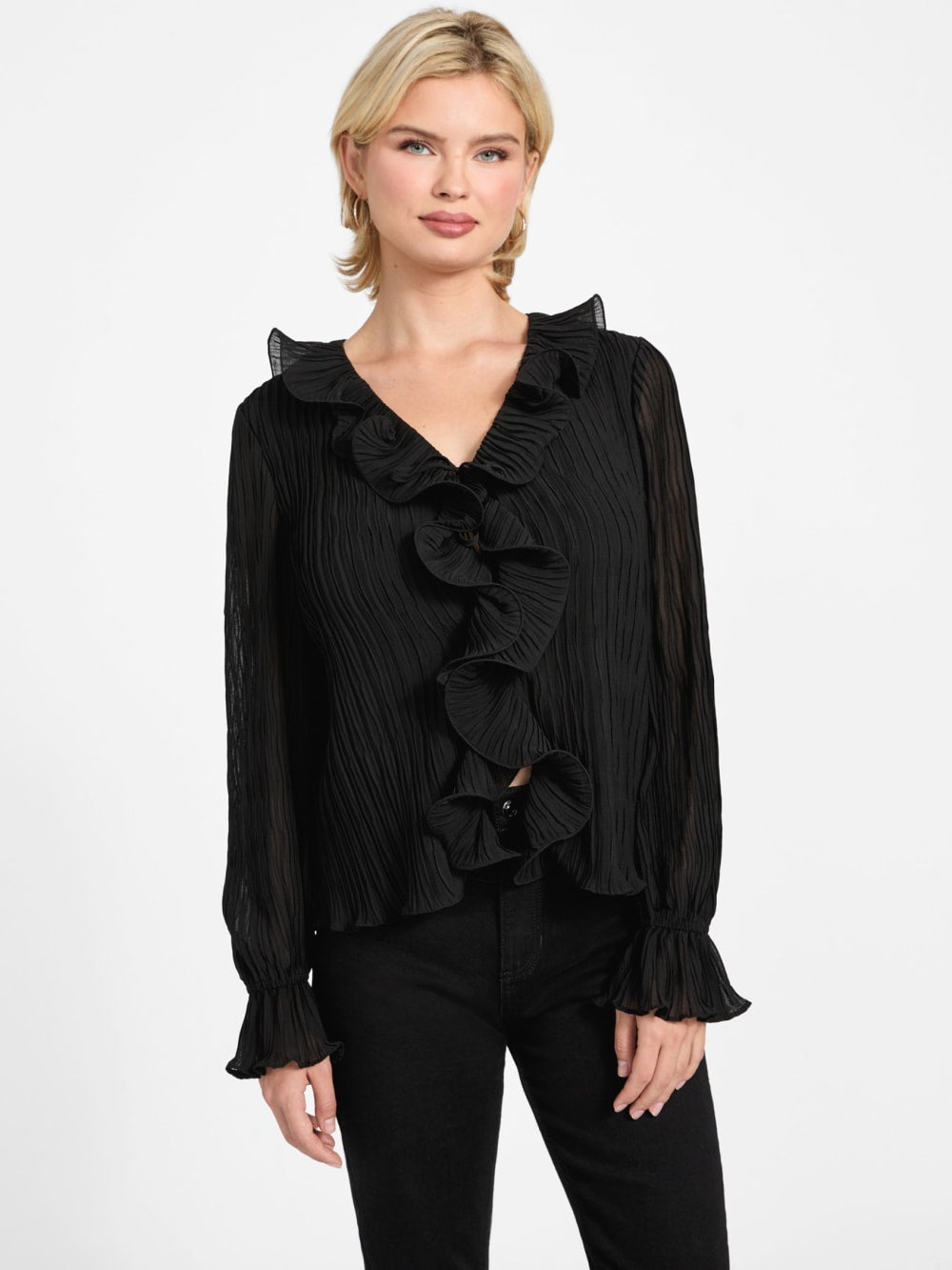 Eco Faye Chiffon Top - Guess