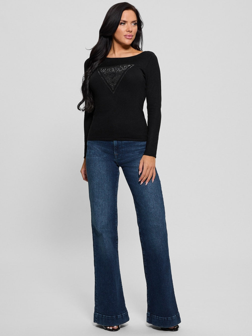 Eco Eliza Logo Sweater - Guess