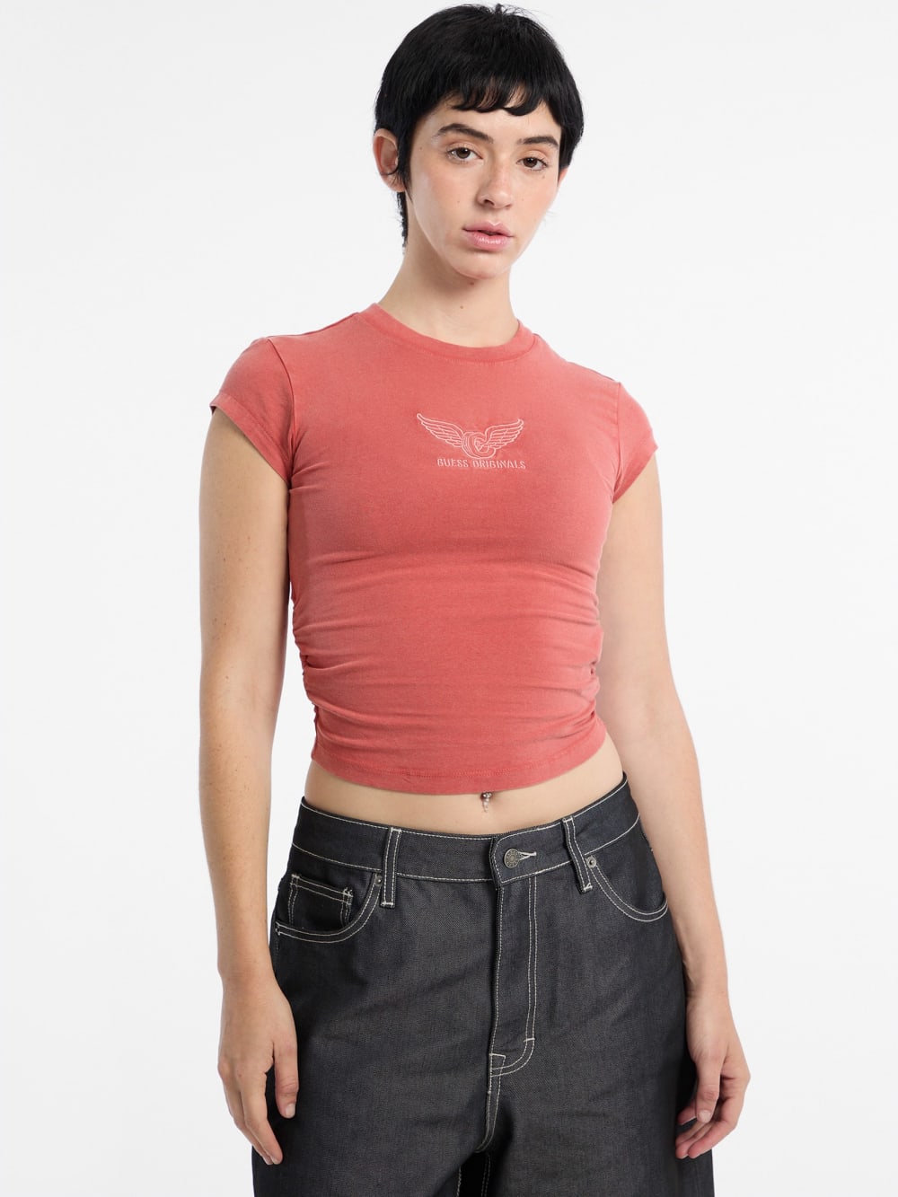 Eco GUESS Originals Vintage Wing Tee - Guess
