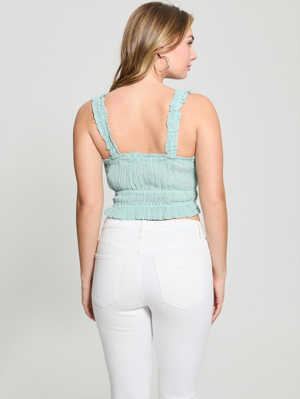 Eco Reya Gauze Top - Guess