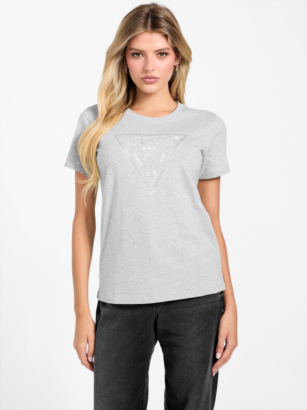 Eco Krystal Triangle Tee - Guess