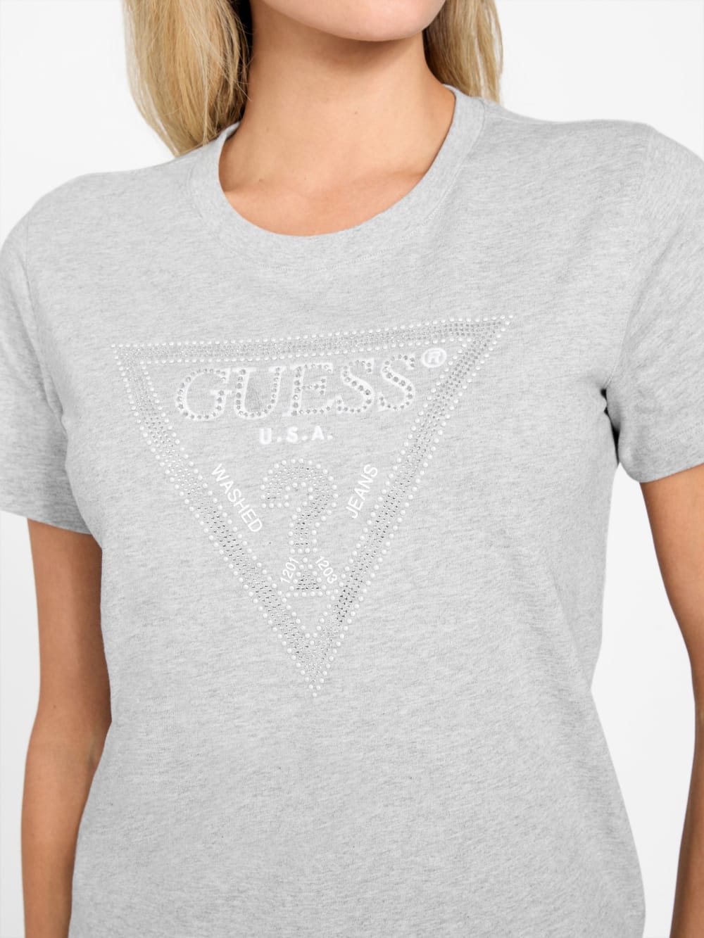 Eco Krystal Triangle Tee - Guess