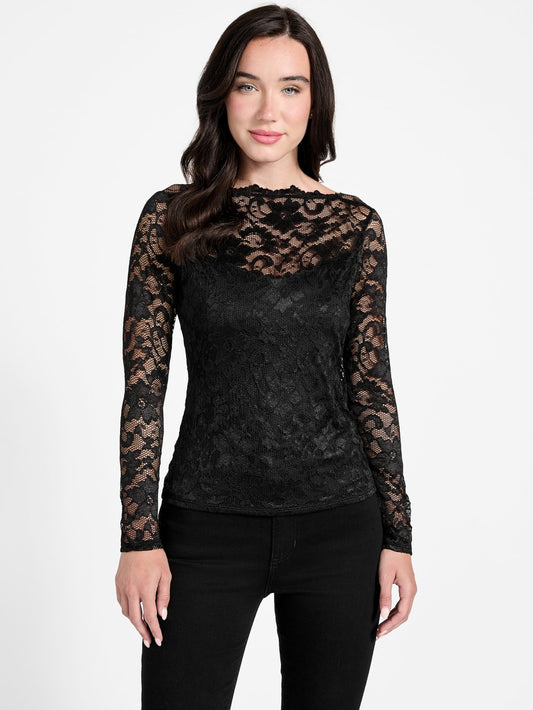 Eco Nataliya Lace Top - Guess