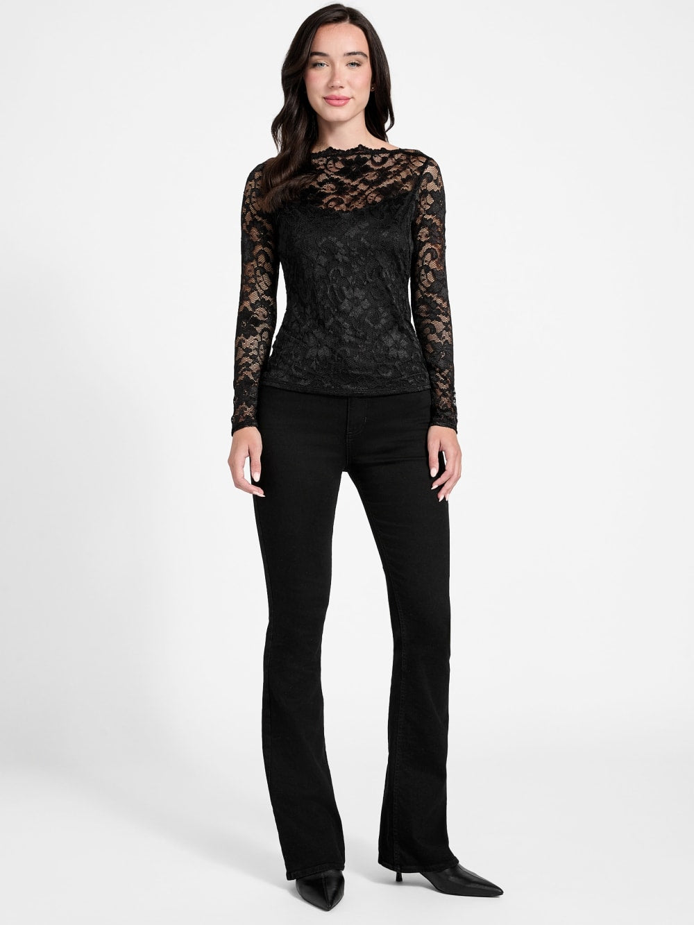 Eco Nataliya Lace Top - Guess