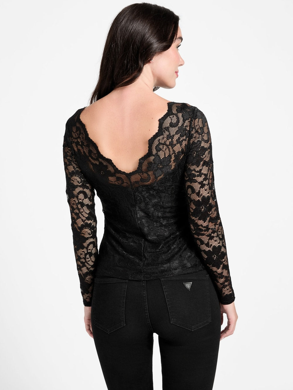 Eco Nataliya Lace Top - Guess