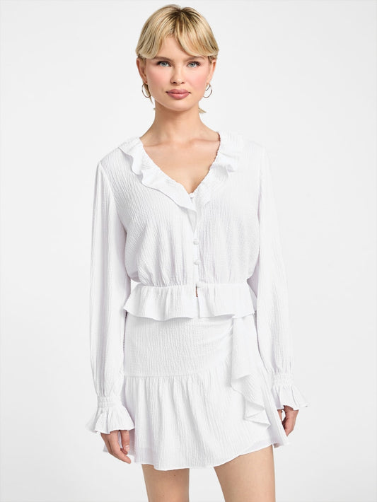 Shaelo Ruffled Top - Guess