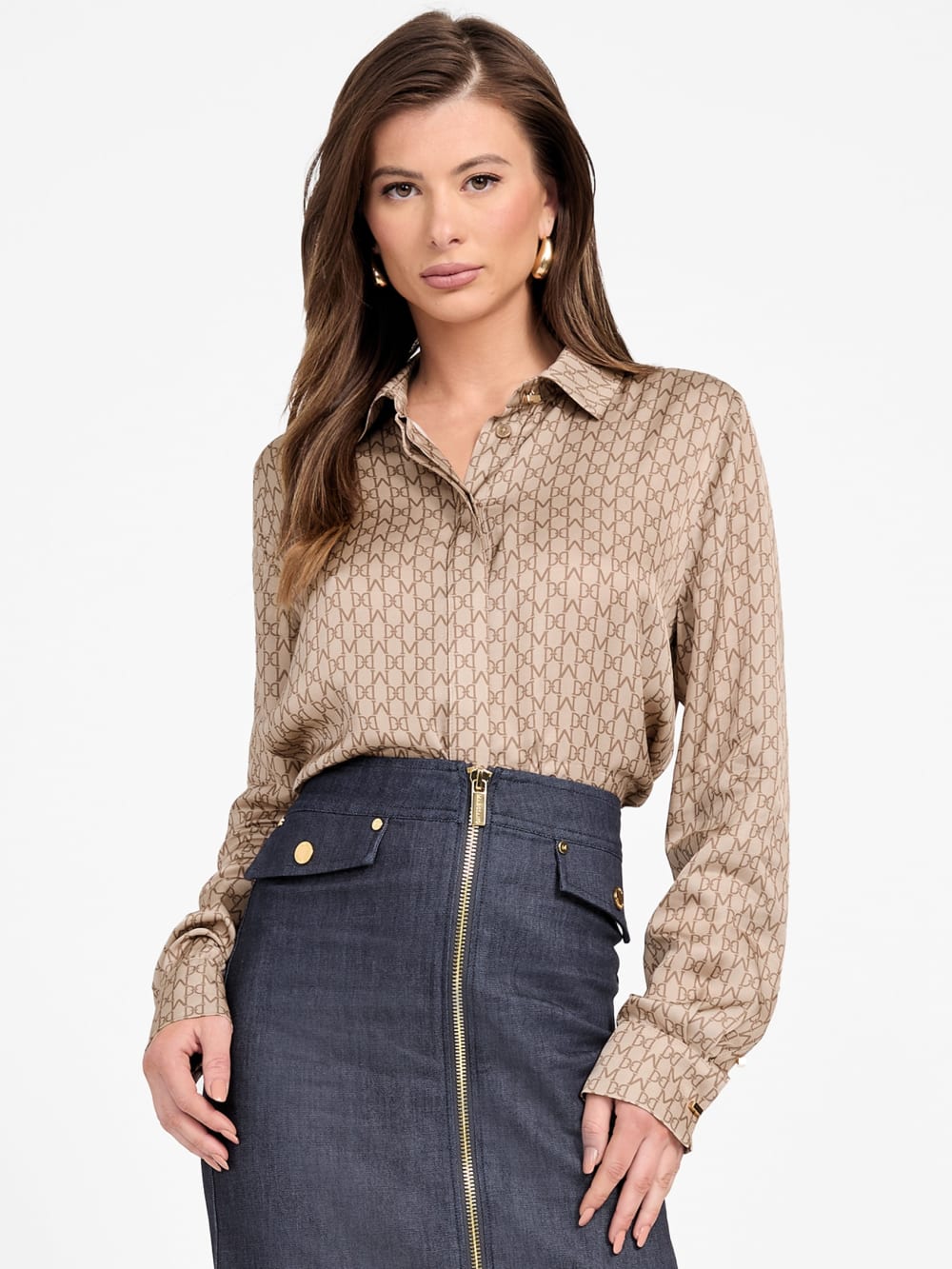 Eco Melissa Printed Shirt - Guess